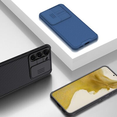 Чехол-накладка Nillkin CamShield Pro Черная для Samsung Galaxy S23(5)