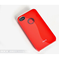 Пластиковый чехол ROCK Shining Series Naked Ultra Thin Red для Apple iPhone 4/4S