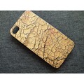 Пластиковый чехол Cork jacket Brown для Apple iPhone 4/4S(#1)