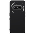 Пластиковый чехол с пластиной Magsafe Nillkin Super Frosted Shield Pro Magnetic Case Черный для Nothing Phone 3a(#1)