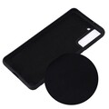 Силиконовый чехол Silicone Case светло-розовый для Samsung Galaxy S21 Plus(#2)