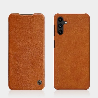Кожаный чехол Nillkin Qin Leather Case Коричневый для Samsung Galaxy A13(4)