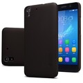 Пластиковый чехол с пленкой Nillkin Super Frosted Shield Black для Huawei Honor 4A/Y6(#3)