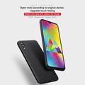 Пластиковый чехол с подставкой Nillkin Super Frosted Shield Красный для Samsung Galaxy M10(#3)