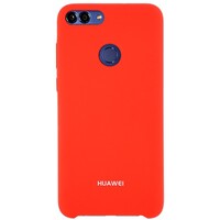 Силиконовый чехол Silicone Case красный для Huawei P Smart\ Enjoy 7S