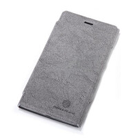 Кожаный чехол книга Nillkin Fashion Series Grey для Nokia Lumia 920