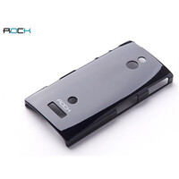 Пластиковый чехол Rock Naked Color-Full Black для Sony Xperia P LT22i