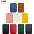 Магнитный кошелек K-DOO / KZDOO Leather Wallet MagSafe серый(#4)