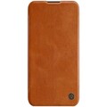 Кожаный чехол Nillkin Qin Leather Case Коричневый для Huawei P20 Lite 2019 (Nova 5i)(#1)