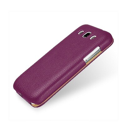 Кожаный чехол-книга TETDED Troyes Purple LC для Samsung i8552 Galaxy Win Duos(3)