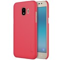 Пластиковый чехол с подставкой Nillkin Super Frosted Shield Красный для Samsung Galaxy J2 (2018)(#3)