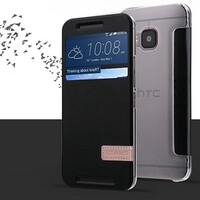 Полиуретановый чехол Usams Muge Series Black для HTC One M9