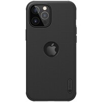 Пластиковый чехол с подставкой Nillkin Super Frosted Shield Pro Черный для Apple iPhone 12 Pro