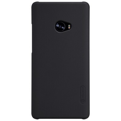 Пластиковый чехол с пленкой Nillkin Super Frosted Shield Black для Xiaomi Mi Note 2(1)