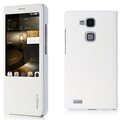 Полиуретановый чехол ROCK Touch Series White для Huawei Ascend Mate7(#1)