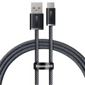 Кабель для быстрой зарядки Baseus Dynamic Series Fast Charging Data Cable USB to Type-C 100W 1м  (CALD000616) серый(#1)