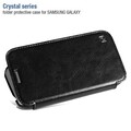 Кожаный чехол HOCO Crystal leather Case Black для Samsung i8552 Galaxy Win Duos(#2)