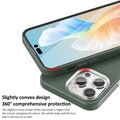 Кожаный чехол Mutural Deluxe Leather Case синий для Apple iPhone 15 Pro Max(#3)
