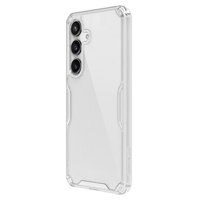 Силиконовый чехол Nillkin Nature TPU Pro Case Прозрачный для Samsung Galaxy S24 Plus(3)