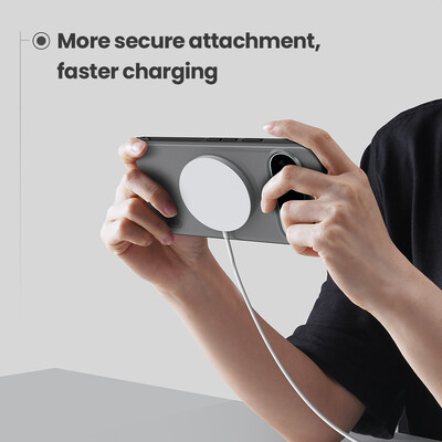 Пластиковый чехол с пластиной Magsafe Nillkin Super Frosted Shield Pro Magnetic Case Прозрачный  для Google Pixel 10 Pro XL(12)