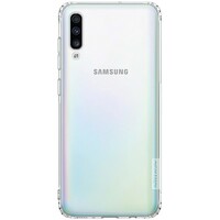 Силиконовый чехол Nillkin Nature TPU Case Прозрачный для Samsung Galaxy A70