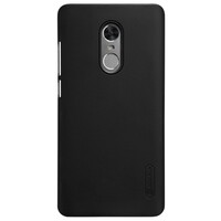 Пластиковый чехол с пленкой Nillkin Super Frosted Shield Black для Xiaomi Redmi Note 4X