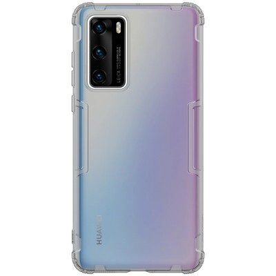 Силиконовый чехол Nillkin Nature TPU Case Серый для Huawei P40(1)