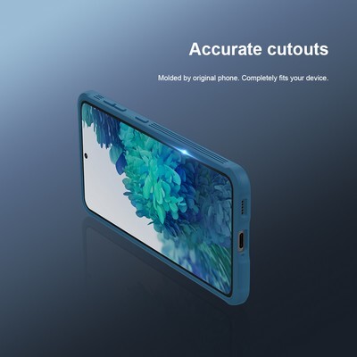 Чехол-накладка Nillkin CamShield Pro Черная для Samsung Galaxy S21 Plus(6)