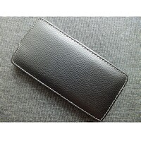 Кожаный чехол Up Case Black для HTC J/Butterfly