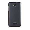 Силиконовый чехол Melkco Poly Jacket TPU Case Black для Lenovo A390(#1)