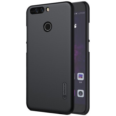Пластиковый чехол с пленкой Nillkin Super Frosted Shield Black для Huawei Honor 8 Pro\ Honor V9(3)