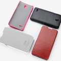 Кожаный чехол Kaladeing Case White для Huawei Ascend G700(#2)
