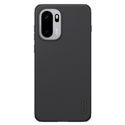 Пластиковый чехол с пластиной Magsafe Nillkin Super Frosted Shield Pro Magnetic Case черный для OnePlus Ace 6/ Ace 6T(1)