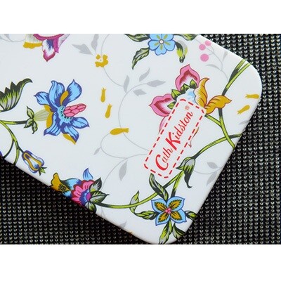 Пластиковый чехол Cath Kidston Case Flowers Blue №1 для Apple iPhone 4/4S(3)