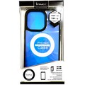 Силиконовый чехол Ipaky Clear Case прозрачно-синий для Apple iPhone 13 Pro(#3)