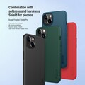 Пластиковый чехол с подставкой Nillkin Super Frosted Shield Pro Черный для Apple iPhone 13 mini(#6)