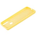 Силиконовый чехол Silicone Case желтый для Huawei Y6p(#2)