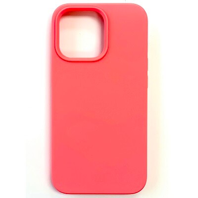 Силиконовый чехол Liquid Silicone Case с закрытым низом кислотный для Apple iPhone 13 Pro(1)