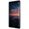 Пластиковый чехол с пленкой Nillkin Super Frosted Shield Черный для Nokia 8 Sirocco(#2)