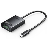 Внешний портативный OTG-адаптер для M.2 NVMe SSD Ugreen CM641-15603 черный