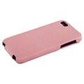 Кожаный чехол HOCO Lizard pattern Leather Case Pink для Apple iPhone 5/5s/SE(#3)