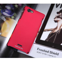 Пластиковый чехол Nillkin D-Style Matte Red для Sony Xperia J ST26i