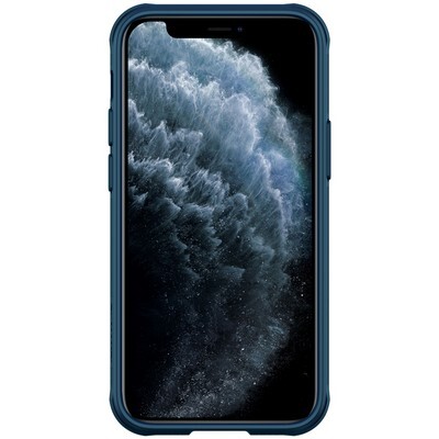 Чехол-накладка Nillkin CamShield Pro Синяя для Apple iPhone 12 mini(2)