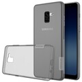 Силиконовый чехол Nillkin Nature TPU Case Grey (Серый) для Samsung A530F Galaxy A8 (2018)(#3)