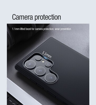 Пластиковый чехол с пластиной Magsafe Nillkin Super Frosted Shield Pro Magnetic Case Зеленый для Samsung Galaxy S24 Ultra(5)