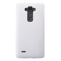 Пластиковый чехол с пленкой Nillkin Super Frosted Shield White для LG G Flex 2 H959