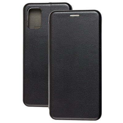 Чехол-книга на основе из силикона Book Case New 3D черный для Xiaomi Redmi 9T(1)