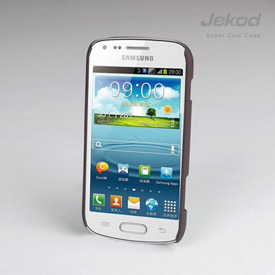 Пластиковая накладка Jekod Soft Case Brown для Samsung i8190 Galaxy S3 mini(1)