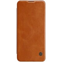 Кожаный чехол Nillkin Qin Leather Case Коричневый для Xiaomi Mi10