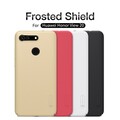 Пластиковый чехол с подставкой Nillkin Super Frosted Shield Золотой для Huawei Honor View 20(#4)